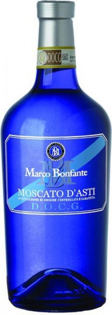 Bottiglia in Vetro Blu 750 ml