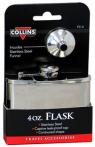 Collins Classic Shape Stainless Steel Flask 4 Oz. 0