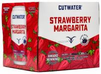 Cutwater Spirits Strawberry Margarita (4 pack 12oz cans) (4 pack 12oz cans)