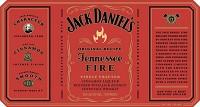 Jack Daniels - Tenessee Fire Whiskey (375ml) (375ml)