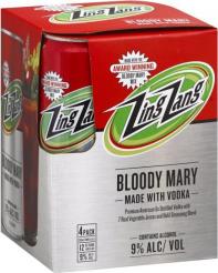 Zing Zang Bloody Mary Mix Made With Vodka (4 pack 12oz cans) (4 pack 12oz cans)