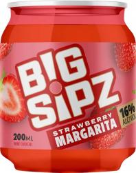 Big Sipz Strawberry Margarita (200ml) (200ml)