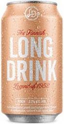 Long Drink Cocktail Peach (6 pack 12oz cans) (6 pack 12oz cans)