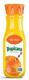 Tropicana Orange Juice No Pulp (11oz bottle) (11oz bottle)