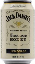 Jack Daniels Real Jack, Honey & Lemonade (4 pack 12oz cans) (4 pack 12oz cans)