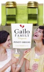 Gallo 'Family Vineyards' Pinot Grigio NV (4 pack 187ml) (4 pack 187ml)