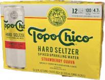 Topo Chico Strawberry Guava (12 pack 12oz cans) (12 pack 12oz cans)