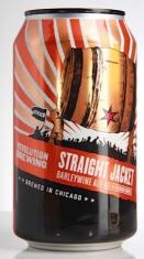 Revolution Brewing Straight Jacket Barrel Aged Barley Wine (4 pack 12oz cans) (4 pack 12oz cans)