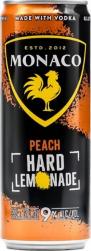 Monaco Vodka Cocktails Hard Lemonade Peach (12oz can) (12oz can)