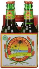 Reeds Extra Ginger Beer (4 pack 12oz bottles) (4 pack 12oz bottles)
