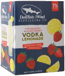 Dogfish Head Strawberry Honeyberry Vodka Lemonade (4 pack 12oz cans) (4 pack 12oz cans)