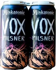 Miskatonic Brewing Vox Pilsner (4 pack 16oz cans) (4 pack 16oz cans)