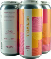 Hopewell Brewing Going Places Ipa (4 pack 16oz cans) (4 pack 16oz cans)