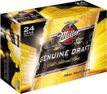 Miller Genuine Draft (24 pack 12oz cans) (24 pack 12oz cans)