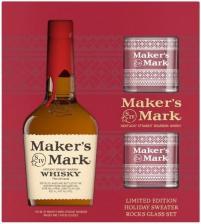 Maker's Mark Bourbon Whisky W/glasses (750ml) (750ml)