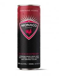 Monaco Vodka Cocktails Black Raspberry (12oz can) (12oz can)