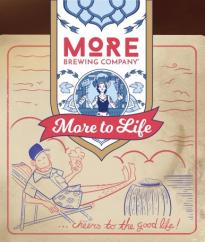 More Brewing Company More To Life American Lager (4 pack 16oz cans) (4 pack 16oz cans)