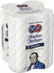 Hacker-pschorr Weisse (4 pack cans) (4 pack cans)