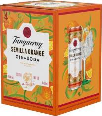 Tanqueray Sevilla Orange Gin & Soda (4 pack 12oz cans) (4 pack 12oz cans)