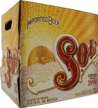 Cervecera Cuauhtmoc Moctezuma - Sol (12 pack 12oz bottles) (12 pack 12oz bottles)