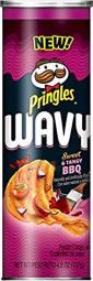 Pringles Wavy Sweet & Spicy Bbq 5.5 oz