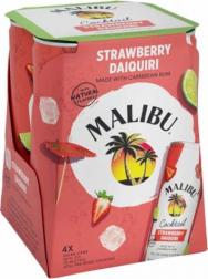 Malibu Cocktail Strawberry Daiquiri (4 pack 355ml cans) (4 pack 355ml cans)