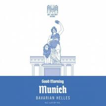 Art History Good Morning Munich Bavarian Helles (4 pack 16oz cans) (4 pack 16oz cans)