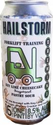 Hailstorm Brewing Co Forklift Training Key Lime Cheesecake Pastry Sour (4 pack 16oz cans) (4 pack 16oz cans)