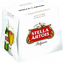 Stella Artois Lager (12 pack bottles) (12 pack bottles)