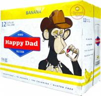 Happy Dad Hard Seltzer Banana (12 pack 12oz cans) (12 pack 12oz cans)