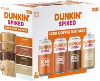 Dunkin Spiked Iced Coffee Variety Pack (12 pack 12oz cans) (12 pack 12oz cans)