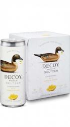 Duckhorn Decoy Premium Seltzer Chardonnay With Lemon & Ginger NV (4 pack 250ml cans) (4 pack 250ml cans)