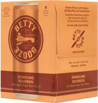 Betty Booze Cocktails Sparkling Bourbon With Apple Ginger Sour Cherry (4 pack 355ml cans) (4 pack 355ml cans)