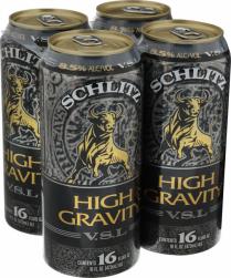 Schlitz High Gravity The Bull (4 pack 16oz cans) (4 pack 16oz cans)