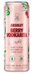 Absolut - Berry Vodkarita Sparkling 0 (4 pack 355ml cans)