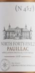 Chateau Pichon North Forty-five (n 45.2) Pauillac 2019 (750)