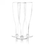 Party Essentials Plastic Champagne Glass 2 Piece (40 Per Sleeve) 0